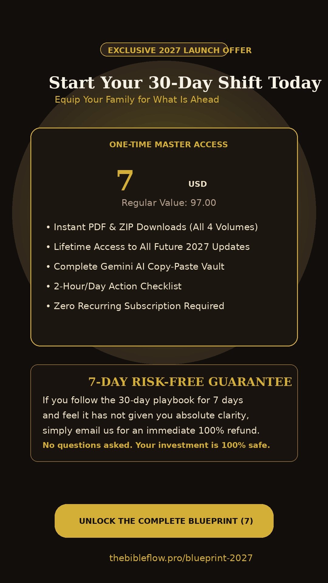 Launch Offer: $47 One-Time