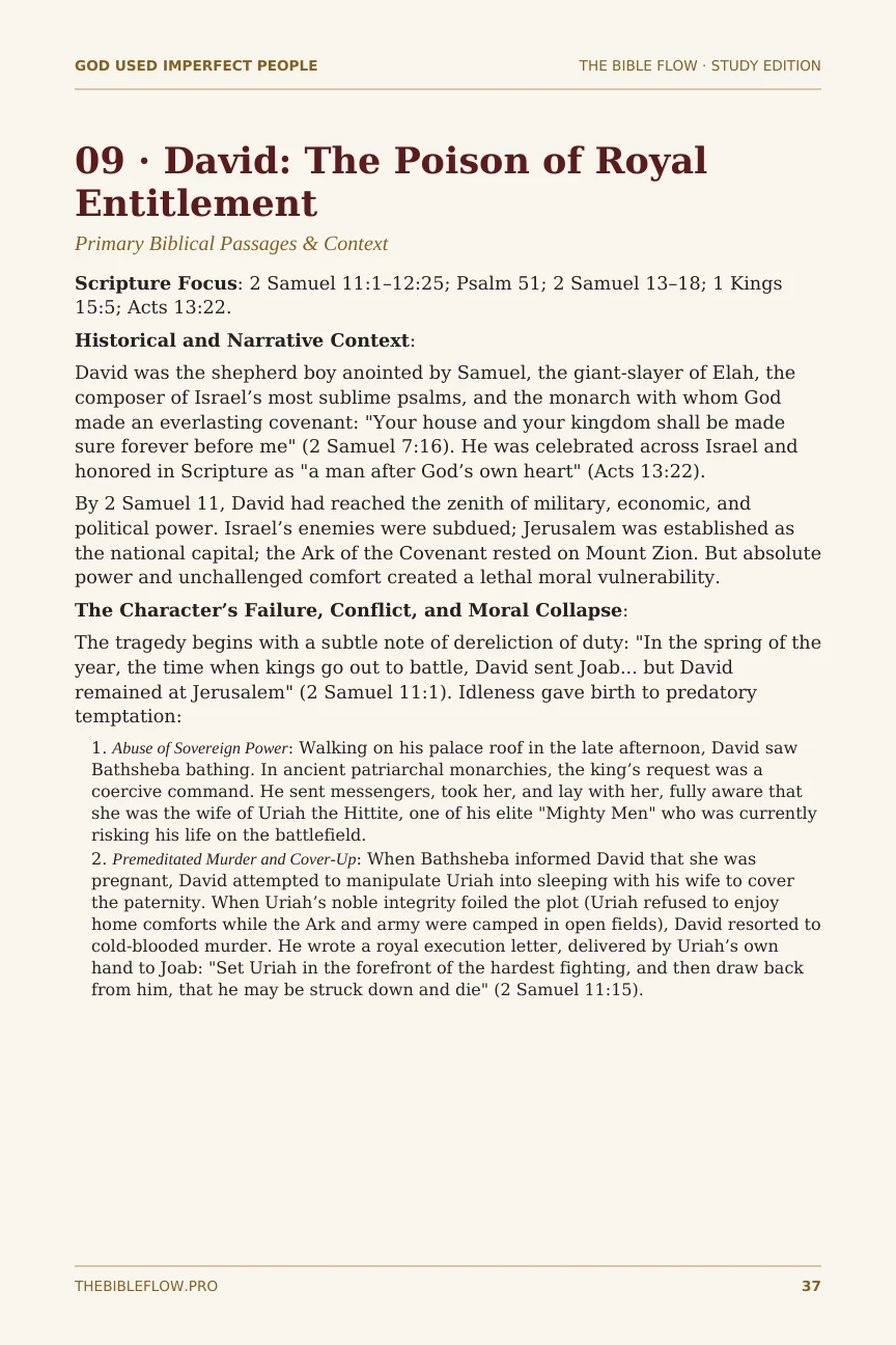 Ch. 9: David